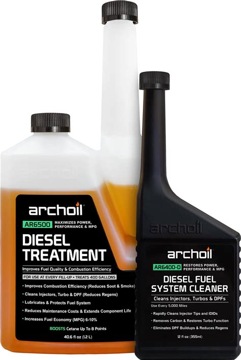 Archoil Diesel Fuel System Kit - AR6500 Diesel Treatment (40.6oz ...