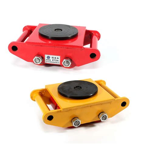 6T Industrial Machinery Mover, Heavy Duty Machine Skates with 360 ...