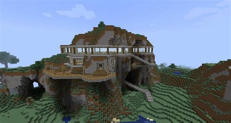 Image result for Mountain Base Tutorial Minecraft