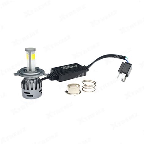 HJG M3 50w H4 Led Headlight For Universal Bikes & Cars - White & yellow ...