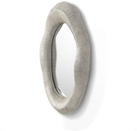 Ravenna Mirror Whitewash | PALECEK