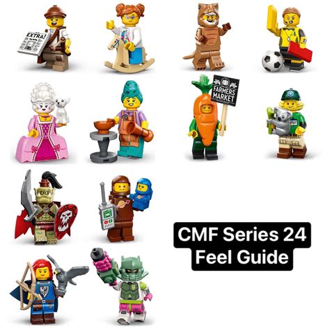 CMF Series 24 Feel Guide (Guide in comments) : r/lego