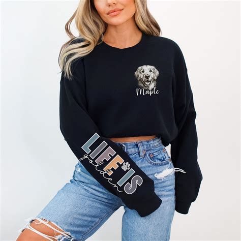 Custom Golden Retriever Sweater, Customized Golden Mama Sweatshirt ...