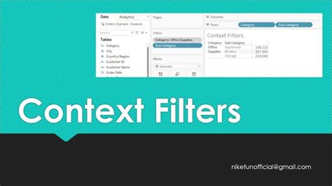 Image result for Tableau Performance with Context Filters