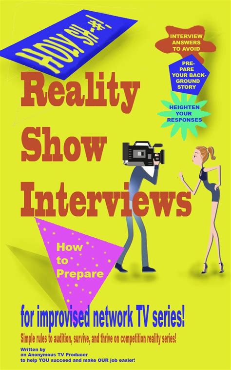Reality Show Interview Example 的图像结果