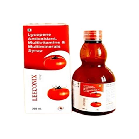 Leeconix - Lycopene Antioxidant, Multivitamins & Multiminerals Syrup ...