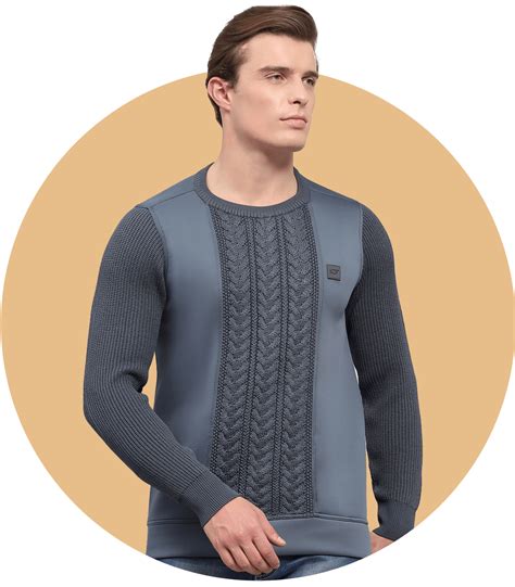 Buy Woolen Sweater For Men Online - Pure Wool Sweaters - Monte Carlo