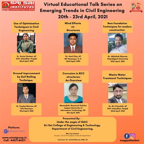 (Organised by Deptt of Civil Engg)