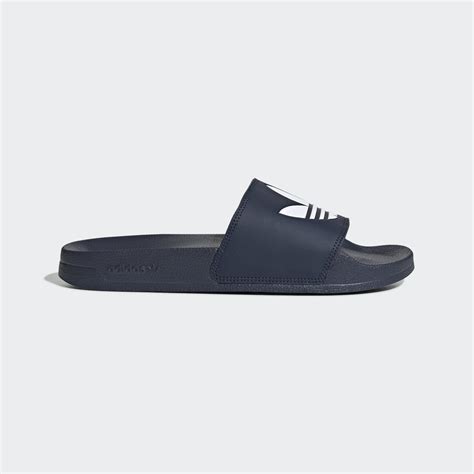 Shoes - Adilette Lite Slides - Blue | adidas Kuwait