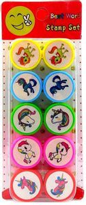 Flipkart.com | FATFISH 10 Piece Stamp for Kids Motivation and Reward ...