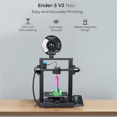 Creality Ender-3 V2 Neo Desktop 3d Printer Fdm 3d Printing Machine With ...