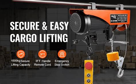 VOLTZ VZ-WEH 1500 X 20mtr Wireless Mini Electric Hoist for Small Job ...