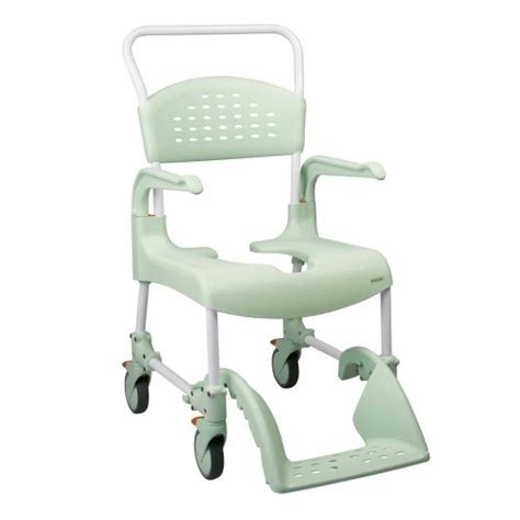 Etac Clean Wheeled Shower Commode Chair - Essential Aids UK
