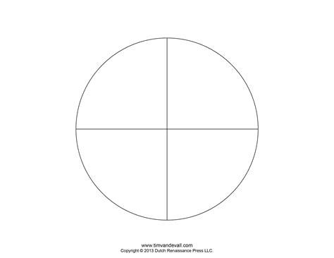 Blank Pie Chart Templates | Make A Pie Chart