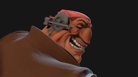 John Silver [Treasure Planet] - 3D model by TanookiArt (@tanooki ...