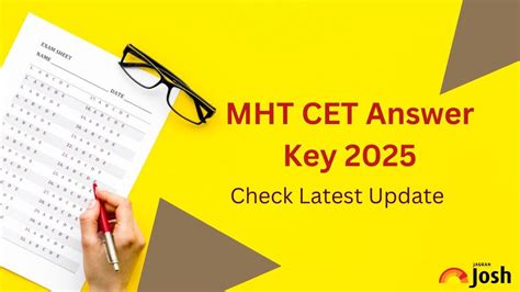 MHT CET 2025 Answer Key OUT at cetcell.mahacet.org: Download Response ...