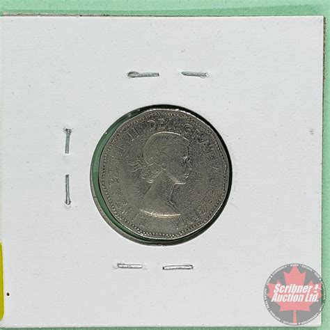 Canada Five Cent 1957 Bugtail