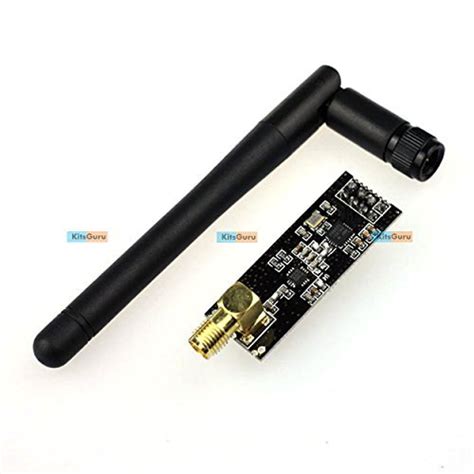 RSI NRF24L01 with anteena V5.0 +PA + LNA Wireless Module 8 Pin 1100 ...