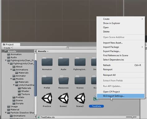 Unity Getting Data From an Excel File 的图像结果
