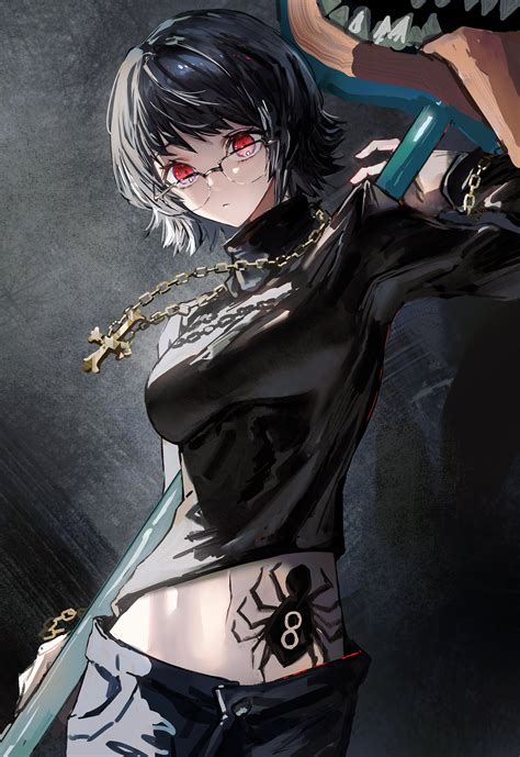 shizuku murasaki and blinky (hunter x hunter) drawn by gawako | Danbooru