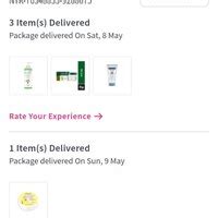 Nyka — Ordered 4 items but received only 1