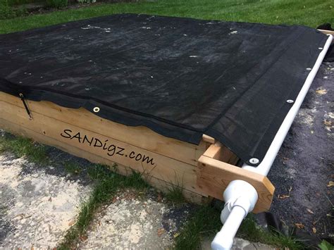 How To Make Sandbox With Cover at Lydia Christopher blog