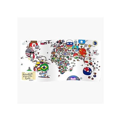 Buy Map World Polandball Meme Countryball I 90sTV - Top - The Most ...