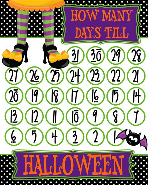 How Many Days Until Halloween Countdown at Riley Lori blog