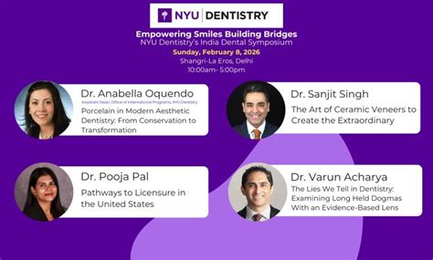 NYU Dentistry's India Dental Symposium