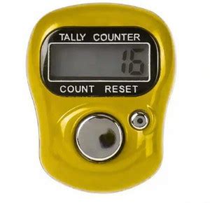 Lifelong Finger Counter, 5 Digit Counting Machine for Mantra, LCD ...