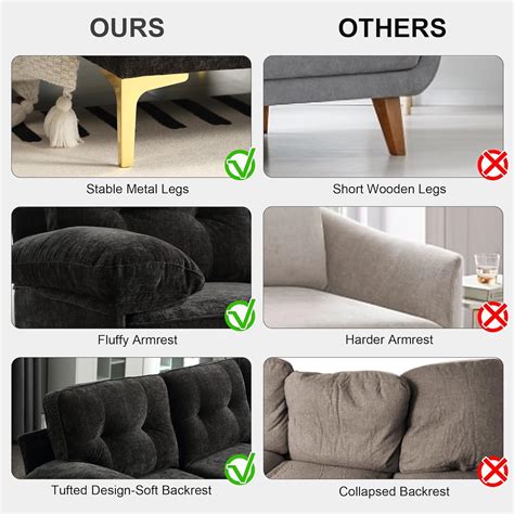 CALABASH 83 L Shaped Sectional Sofa, Chenille India | Ubuy