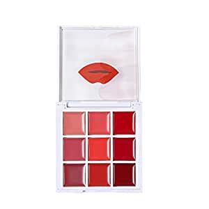Buy Nema 9 Color Lip Gloss Cream Palette - Coral Online at Low Prices ...