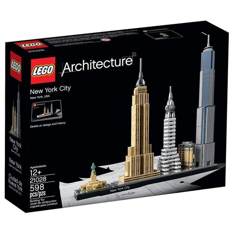 CJ Technology LEGO Architecture New York City 21028, Skyline India | Ubuy