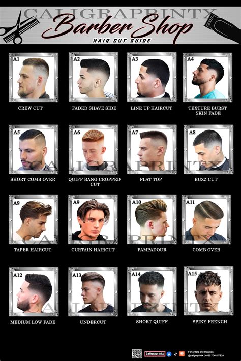 Barber Shop Poster in 2025 | Barber shop haircuts, Barbershop poster ...