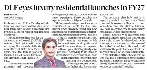 About Founder DLF | Life at DLF - DLF India