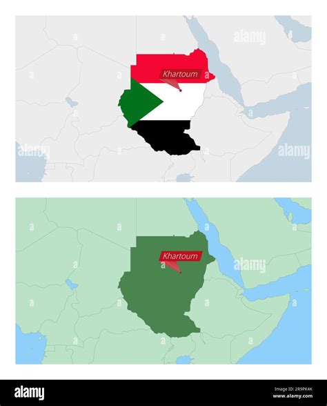 sudan map subdivisions