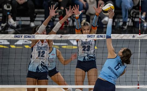 Photo gallery: Pro volleyball team Ignite scores victory, praise at ...