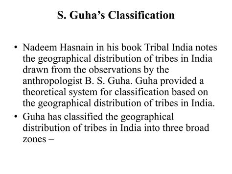 Tribes and geographical isolation | PPT