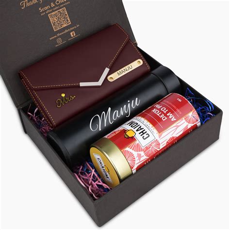 Personalized Bliss Trio Gift Set For Her