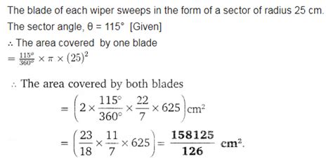 A car has two wipers which do not overlap - CBSE Class 10 Maths - Learn ...