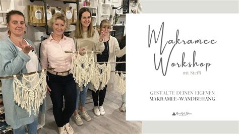 Gestalte deinen eigenen Makramee-Wandbehang, BeAwi KreativCafé, Erfurt ...