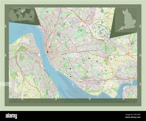 Liverpool, administrative county of England - Great Britain. Open ...