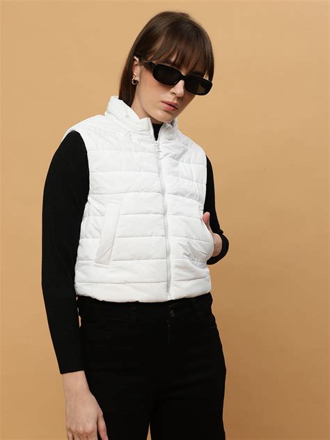 Buy Beatnik Casual Wear Stand Collar Full Sleeve Quilted Jacket jackets ...