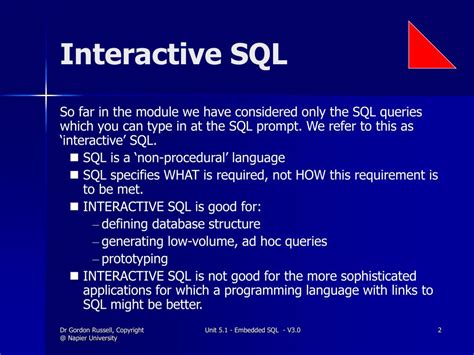 Image result for SQL Embedded Select Statement Example