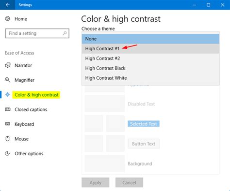 How to Off High Contrast 的图像结果