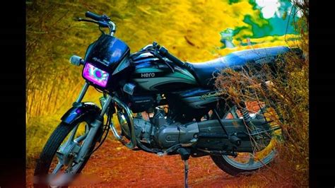 Image result for Red Colour Splendor Modified