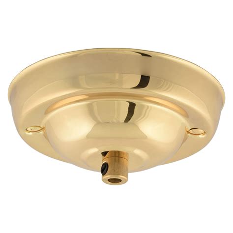 Buy ElekTek 108mm Diameter Ceiling Rose with Cord Grip Metallic ...