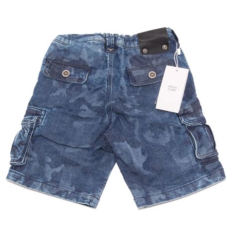 bermuda jeans bimbo ARMANI JUNIOR trouser short kid