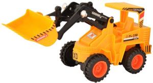 FTAFAT Remote Controller JCB Toy, Power Driving, Line Control 4 Channel ...