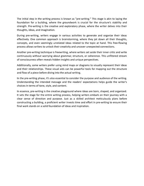 Image result for +Pre Writing Steps